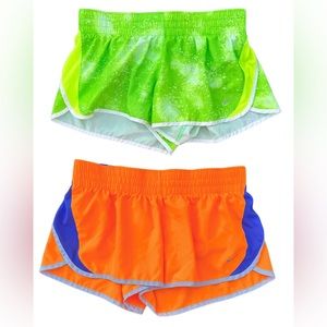 EUC Lot of 2 Nike Misses Large Running Dri Fit Shorts